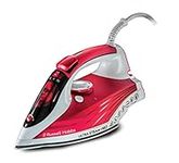 Russell Hobbs Ultra Steam Pro Iron, Ceramic non-stick soleplate, Large 320ml Easy Fill Water Tank, 155g steam shot, 45g Continuous steam, Self-cleaning function, 3m Easy Wrap Cord, 2600W, 23990