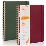 EOOUT 2 Pack A4 Spiral Journal Note