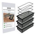 SEAL360 Floor Vent Screen Net, Perfect Home, Mobile Home and RV Accessory, Vent Mesh Catches Items at Home and On the Road, Keeps Bugs Out, Patent Pending, 4”x8” (3-Pack)