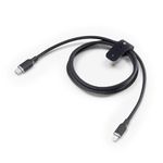 mophie Charge Stream USB-C to Lightning 3m/10ft Silicone Cable - Enduraflex Reinforced, 30W Fast Charging, Braided, Ultra-Durable & Flexible Design