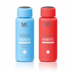 MK Professional Majestic Keratin Replenishing Shampoo and Conditioner Combo 300ml Each, Argan Oil Infused Hair Care, Sulphate and Paraben Free, Moisture and Smoothing Care for Men and Women, All Hair Type