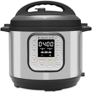 Instant Pot Duo 7-in-1 Smart Cooker, 5.7L - Pressure Cooker, Slow Cooker, Rice Cooker, Sauté Pan, Yoghurt Maker, Steamer and Food Warmer, Brushed Stainless Steel