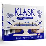 KLASK: The Magnetic Award-Winning Party Game of Skill - for Kids and Adults of All Ages That's Half Foosball, Half Air Hockey