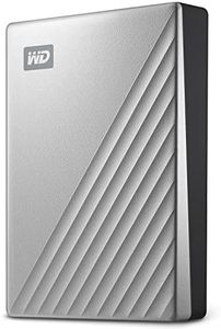 Western Digital My Passport Ultra USB-C Drive, WDBC3C0020BSL-WESN,Silver,2TB