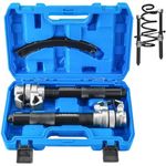 DASBET Coil Spring Compressor Tool Coil Spring Clamps Strut Spring Compressor Tool Set Coil Strut Spring Compressor Clamps Tool Set with Safety Guard - 2200lb Capacity - 11in Jaw Opening