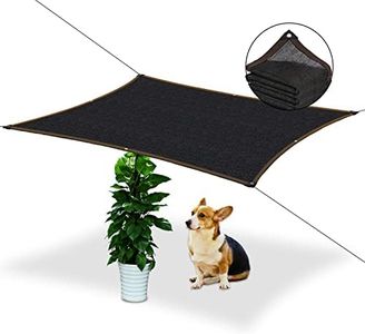 Garden Shade Cloth - for Plants Heat Protection 6'x3', 70% Vegetable Greenhouse Canopy with Grommets, Chicken Coop & Dog Kennel Cover, Outdoor Sun Tarp of Backyard & Balcony