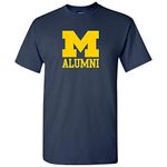 NCAA Primary Alumni, Team Color T Shirt, College, University - Blue - XXL