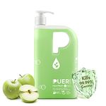 PUER Natural Hand Wash, 500 ml | Spring Clean | Enrich with natural fatty acid| Eco-friendly & Non-Toxic| 99.99% Germ kill| Keeps Hands Soft & Moisturized