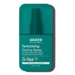 Arata Volumizing Sea Salt Hair Spray | Niacinamide & Biotin | Long-lasting Soft Hold | Matte Finish | Beachy Waves | Hair Texturizing Spray for Men & Women | Drying Alcohol-Free | Derma-Tested | 50 ML