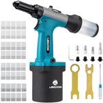 LIBRATON Pneumatic Riveter Kit, Hea