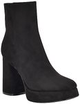 Nine West Women's Velo Ankle Boot, Black 001, 4 UK