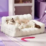 Lesure Orthopedic Cat Couch Bed, Cu