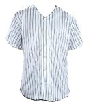 costumebase Furies Style Striped Baseball Jersey Shirt Costume T-Shirt (Medium)