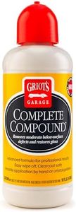 Griot's Garage Complete Compound, Car Scratch Remover for all Automotive Paint Finishes, Removes Scratches, Swirl Marks, Water Spots, Oxidation and Other Defects, 10862, 16oz