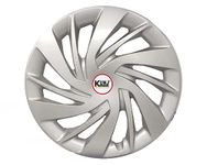 Kunj Autotech Wheel Cover for Maruti Ertiga 2012-2016 Silver Color 15 Inch Wheel Cover Set of 4 Pieces