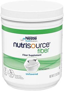 NutriSource Fiber Dietary Fiber Nutritional Supplements, Unflavored, 7.2 Ounce (Pack of 4)