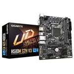 Gigabyte H510M S2H V3 Motherboard - Supports Intel Core 11th CPUs, up to 3200MHz DDR4 (OC), 1xPCIe 3.0 M.2, GbE LAN, USB 3.2 Gen 1