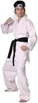 The Karate Kid Costume | Daniel San Outfit | Miyagi Do Uniform | Martial Arts Black Belt, Headband Apparel