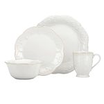 Lenox French Perle 4-Piece Place Setting, Off- White