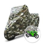 Neodrift 'JungleMax' Bike Cover for Kawasaki Ninja 300 (All-Weather Motorcycle Protection, Water & UV Resistant, Windproof, Dustproof).