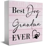 Dog Grandma Gifts Desk Decor Wooden