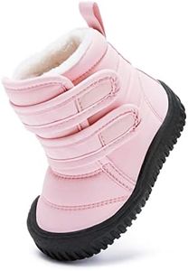 BMCiTYBM Toddler Winter Snow Boots Baby Boys Girls Shoes Pink 7 Toddler