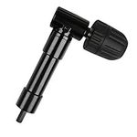 TIMESETL 0.8-10mm Right Angle Bend Extension 90 Degree Professional Cordless Drill Attachment Adapter 8mm Hex Shank for Tight Corner Workspace