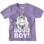 BONKIDS Official Character Printed Boys T-Shirt ||Boys Cotton Tshirt Printed (4-5 Years, Lavendor2)