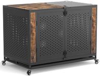 REXWELTEN 48" Heavy Duty Dog Crate