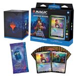 Magic: The Gathering Doctor Who Commander Deck – Blast from the Past (100-Card Deck, 2-Card Collector Booster Sample Pack + Accessories)