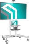 ONKRON Mobile TV Stand on Wheels fo