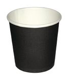 Fiesta Green Recyclable Espresso Cups Single Wall 112 ml / 4 oz (Pack of 1000), Black, Renewable Paperboard, Lids Sold Separately, GF018