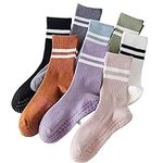 8 pairs Women Yoga Socks ，Ballet Pi