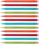 Papermate Auto Mechanical Pencil Non-Stop 0.7mm - Pack of 12 Assorted Barrel Colours