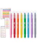 Mr. Pen- Gel Highlighter, 8 Pack, Assorted Colors, Bible Highlighters No Bleed with Bible Color Coding and Interpretation Guide, No Bleed Highlighters, Bible Highlighter, Bible Markers