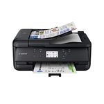 Canon PIXMA TR7620 Wireless Home Ofﬁce All-in-One Inkjet Printer with ADF, Black (4452C003)