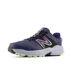 New Balance Women's Fresh Foam 510 V6 Trail Running Shoe, Vintage Indigo/Bleached Lime Glo/Purple Fade, 7 M