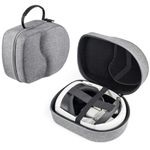 Hard Carrying Case for Meta Quest 3/3S/Meta Quest 2/Meta Quest Pro/Pico 4/Pico 4 Pro VR Headset Accessories Virtual Reality Safe Portable Protectio Compatible with Original Official Elite Head Strap