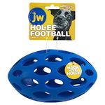 JW Pet Company HOL-ee Football Size 8 Rubber Dog Toy, Large, Colors Vary