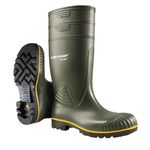 Dunlop B440631 ACIFORT KNIE Unisex Adults’ Rubber Boots,Green (Green (Groen) 08),42 EU