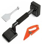 Zimpty ZY461 Economy Knee Kicker, Carpet Tucker and Carpet Cutter Carpet Installation Tool Kit, Black, Red