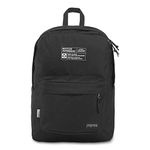 JanSport Recycled Superbreak Backpack - Sustainable and Eco-Friendly Bookbags, Black