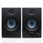 Audio Array Studio Monitors Speaker Pair 3.5" | 50W RMS with Bluetooth 5.0 | Fiberglass Woofer & 1″ Silk Dome Tweeter, Class-D | TI 3116D2 Amp | TRS, RCA, AUX Inputs, Bass & Treble Control | AM-S2