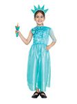 Bristol Novelty CF049 Liberty Girl Costume, Small, 110 - 122 cm, Approx Age 3 -5 Years, Liberty Girl (S)