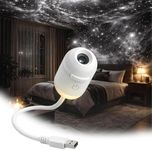 2 in 1 Galaxy Projector Night Light USB Starry Sky Projector with Multiple Projection Films 360° Adjustable LED Galaxy Night Light Projector for Bedroom Car Kids Adults Home Decor (3 Scene)