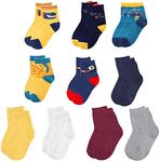 Yoosso 10 Pairs Baby Boys Socks, Cu