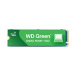 Western Digital WD Green SN350 NVMe 480GB, Upto 2400MB/s, 3 Y Warranty, PCIe Gen 3 NVMe M.2 (2280), Internal Solid State Drive (SSD) (WDS480G2G0C)