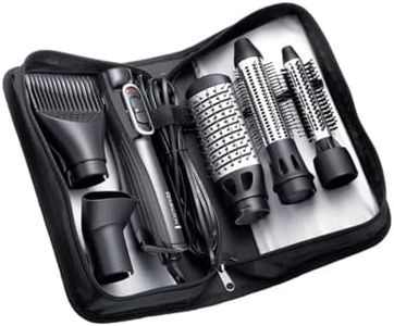 Remington Amaze Smooth and Volume Air Styler, AS1220AU, 5-In-1 (Blow-dry, Curl, Wave, Straighten, and Volumise), 3 Speed and Heat Settings, Ionic Conditioning for a Frizz-Free Shine, Black