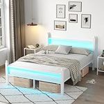 CollaredEagle Queen Bed Frame with 