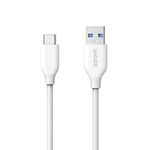 Anker USB C Cable, PowerLine USB 3.0 to USB C Charger Cable (3ft) with 56k Ohm Pull-up Resistor for Samsung Galaxy Note 8, S8, S8+, S9, Oculus Quest, Sony XZ, LG V20 G5 G6, HTC 10